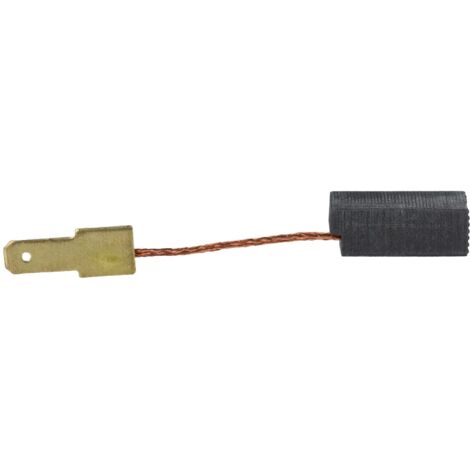 vhbw 2x spazzola in carbone 5 x 10 x 17mm compatibile con Bosch GWS 7-115, GWS 8-115, GWS 8-125