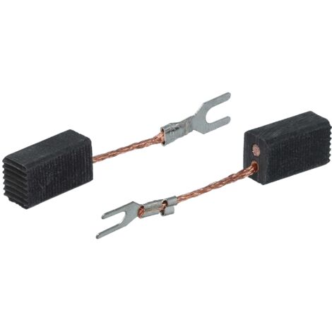 vhbw 2x spazzola carbone 5 x 10 x 17mm compatibile con Fein KBM 50 Q, KBH 25-2 U, KBH 25 S, KBM