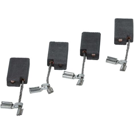 4 Spazzole Di Carbone 5x8x19mm Per Trapano Bosch PBH 240 RE - Ricambio 1617014134
