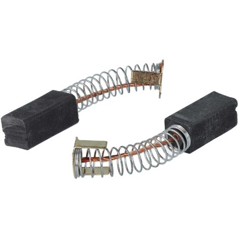 Vhbw 2x Spazzole Di Carbone Per Robot Da Cucina KitchenAid – Sostituisce W10380496, Con Molla, Grafite, Facili Da Installare - 4