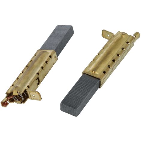 vhbw 2x spazzola carbone sostituisce Berner 1003861-00 per smerigliatrice - Spazzola motore, 6,3