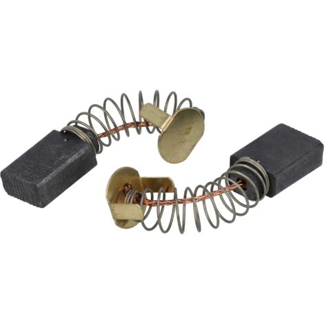Vhbw 2x Spazzola Carbone Compatibile Con Miele W758 Typw758 W759 Typw759 W759 Typw759exp W759 Typw759jp W760 Typw760 Lavatrice Molla 85746114