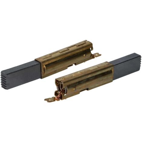 2 Spazzole Di Carbone Motore 5x13,5x42 Mm Per Siemens WM14E474 WM14E367 - Foto 4