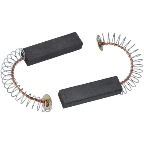 Vhbw 2 Spazzole Carbone Per Miele Lavatrice (WS5407C, WS5407) – Ricambio Motore 37x10x6,3 Mm