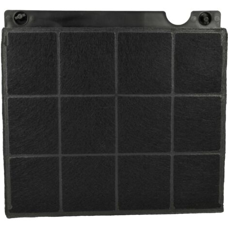 vhbw filtro a carboni attivi compatibile con Faber INKA SMART C LG A70, INKA SMART 560 HCS LG A52, INKA SMART C LG A52 cappe aspiranti - 12,4 cm