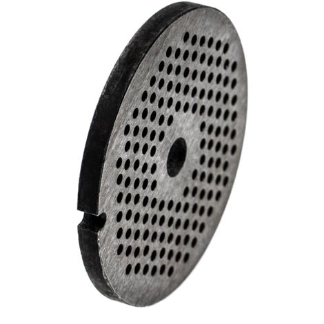 WolfCut Disco Forato In Acciaio Inox Per Tritacarne Grossag HFW5 – Foro 5 Mm, Diametro 53 Mm, Qualità Tedesca
