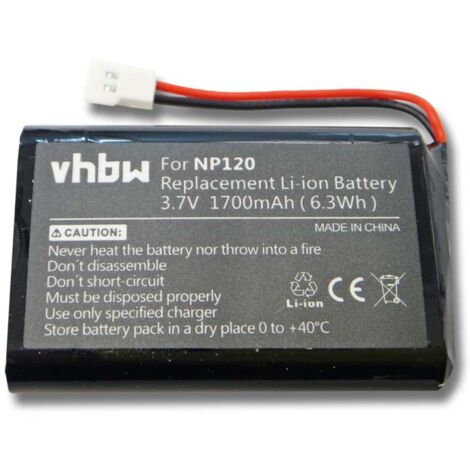 Kodak Easyshare P880 Replacement Digital Camera Battery 3.6V 1700mAh Li-Ion