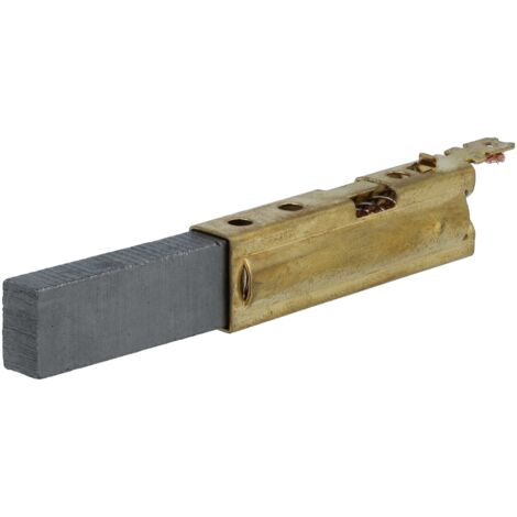 Set 2 Spazzole In Carbone Vhbw 6,3x11x28 Mm Per Nilfisk Attix 751-21, 751-2M, 751-61, 751-71, 761-21 XC – Con Spegnimento Automatico