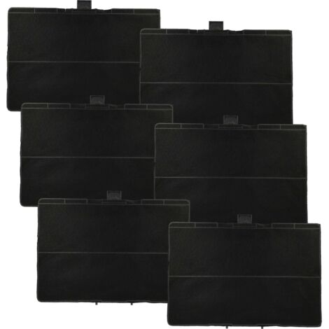 Vhbw 4 Filtri A Carbone Attivo Per Cappe Bosch | Compatibili Con DIB97IM50/01, DIB97JP50/02, DIB98JQ50 | 31,5x21,5 Cm