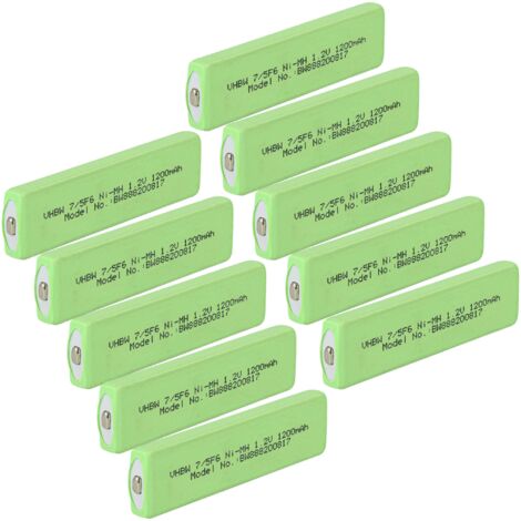 Vhbw Batteria NiMH 1200mAh Per Lettori Musicali Sony MZ-N710, N810, N910, NH900, R55