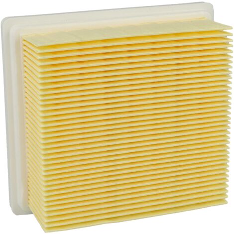 Vhbw 2x Filtro A Pieghe Piatte Compatibile Con Einhell Duo 30, Duo 1250 Duo 1300 A Bt Vc 1500 Sa 5 Inox 1250 Inox 1450 Inox 1100 Aspirapolvere 81783648