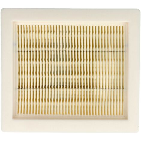 Vhbw Filtro A Pieghe Piatte Per Aspirapolvere Hoover Serie 141 - Ricambio Giallo, Lavabile, Classe F9