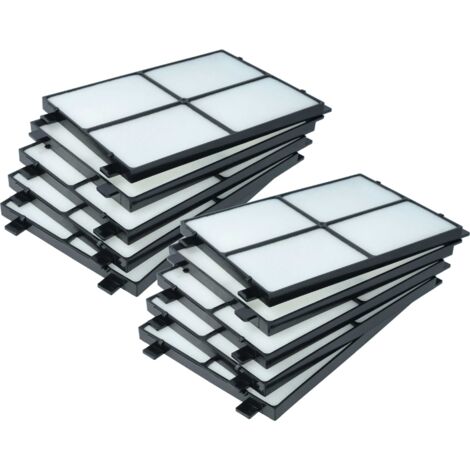 Vhbw 5x Filtro Antipolvere Compatibile Con Ventola Ventilatore Pannello Antincendio Pannello Interno Sostituisce Lunos 2fb