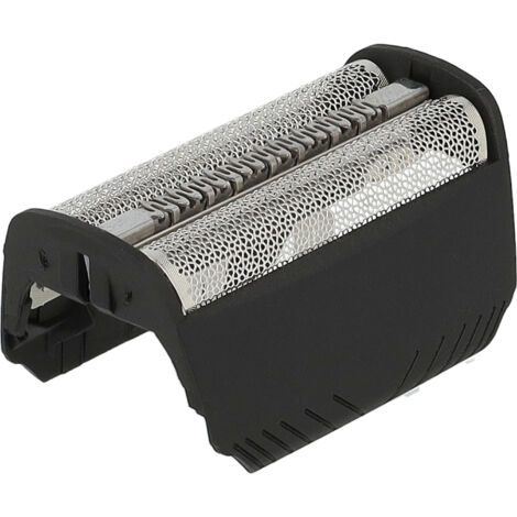 vhbw 1x doppia lamina con supporto compatibile con Braun 4840, 4845, 4875, 4876, 5491, 5492, 5493, 5494, 5495, 5713 rasoio, nero (1/5)