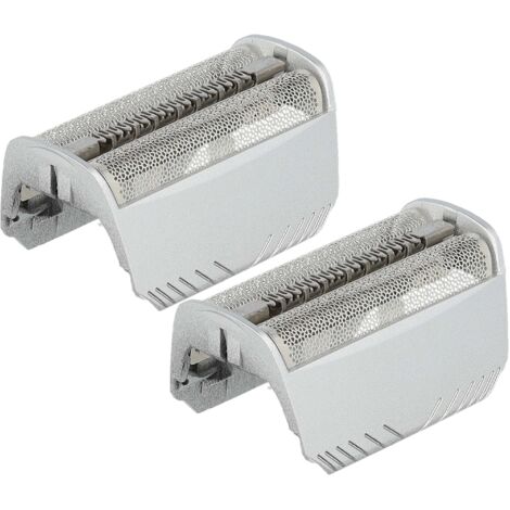 vhbw 2x Lamina a doppio taglio compatibile con Braun 197s-1, 199s, 197s, 320, 199s-1, 310, 195s, 195s-1, 300, 330, 4736, 4737, 340, 4715 + telaio (1/5)