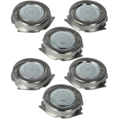 vhbw 6x testina di ricambio compatibile con Philips HQ6874, HQ6879, HQ6863, HQ6868, HQ821, HQ851, HQ853, HQ902, HQ801 rasoio elettrico (1/5)