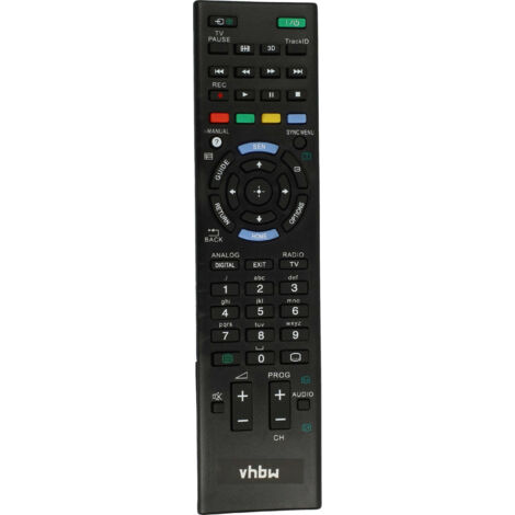 vhbw telecomando compatibile con Sony KDL-40NX720, KDL-40HX855, KDL-40NX723, KDL-40HX850, KDL-40HX853 TV, televisione - Telecomando di ricambio (1/5)