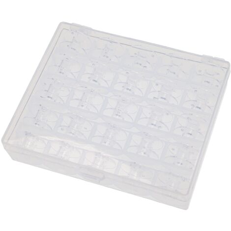 Set Di 10 Bobine In Plastica Colorata Per Macchina Da Cucire Con Navetta Orizzontale Classe 15
