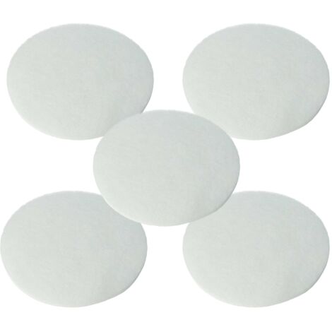 vhbw set di 5x filtro protettivo compatibile con Dyson DC20, DC21, DC08, DC19, DC29, DC04, DC05 aspirapolvere - bianco (1/5)