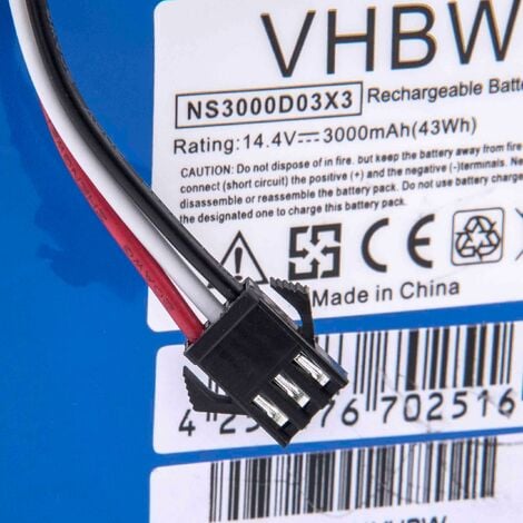 Vhbw Batteria Compatibile Con Yoo Digital Iwip Home Cleaner