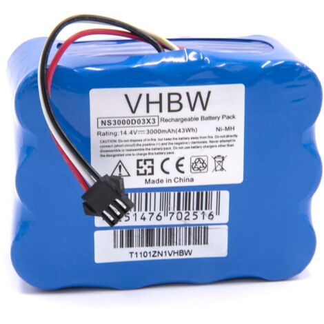 vhbw batteria compatibile con Mamirobot K3, K5, K7, KF5 | WhichOne