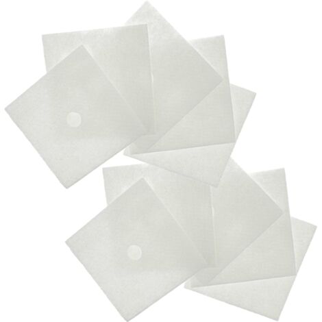 Vhbw 10x Filtro Dell'aria G4 Sostituisce Helios 9638 Per Ventola, Dispositivo Di Ventilazione Bianco 93764650