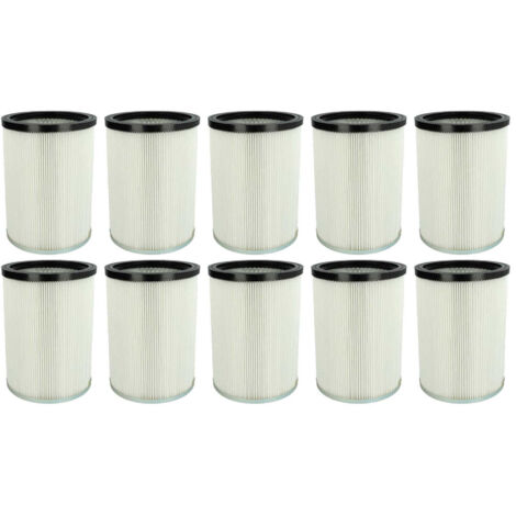 Set 2 Filtri A Pieghe Piatte Vhbw Per Aspirapolvere Kärcher NT 22/1 AP TE E NT 22/1 Ap Te L - Cartuccia Lavabile, Sostituisce 2.889-219.0
