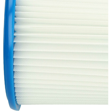Vhbw Filtro Rotondo Per Aspirapolvere Nilfisk Aero (20-01, 20-11, 25-11...) - Ricambio Compatibile