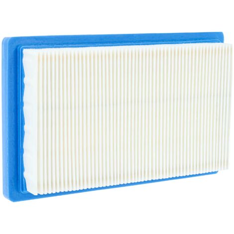 Vhbw Filtro A Pieghe Piatte Per Aspirapolvere Güde NTS 1200, 1250, 1600 I, Rio Inox E Altri – Altezza 16,5 Cm