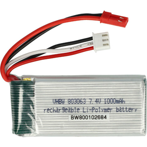 Vhbw Batteria Con XT60 Per Modellismo Per Es. Macchine Da Corsa Elicotteri Aerei 5200mah 185v Li Poly 57744646 - Foto 11