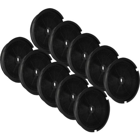Vhbw 3 Filtri A Carboni Attivi Per Friggitrice Seb Simply Invents FF 1, FF1025, FF1026 - 18,6x8,8x0,3 Cm - 6