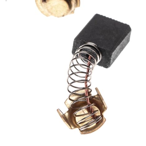 2x Spazzole Carbone Motore 6,5x7,5x12,5mm - Ricambio Per Utensili Elettrici Hitachi 999-021 - Foto 7