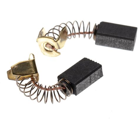 2x Spazzole Carbone Motore 6,5x7,5x12,5mm - Ricambio Per Utensili Elettrici Hitachi 999-021 - Foto 3