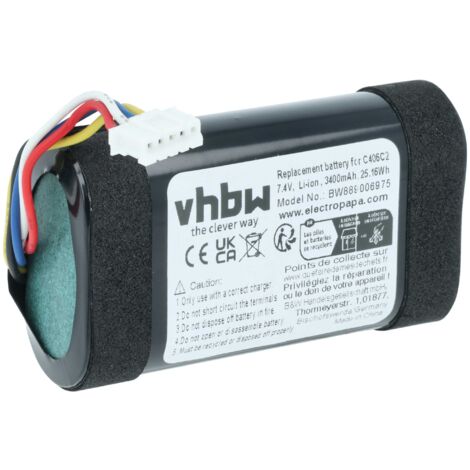 vhbw batteria compatibile con Beatfoxx Beachside BS-20BTB smartphone cellulare (1200mAh, 3,7V, Li-Ion