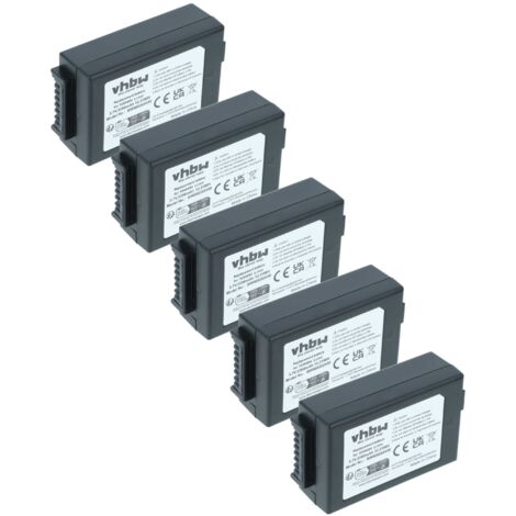 vhbw 5x batteria compatibile con PANTONE S750, S86T, 7525C, 7527C ...