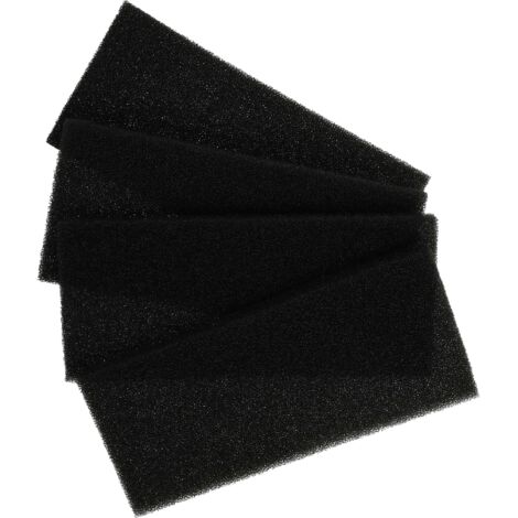 Trade-Shop 10 Filtri Aria Di Ricambio Per Ventilatori Lunos – 90x90 Mm, Classe G2, Autoestinguenti