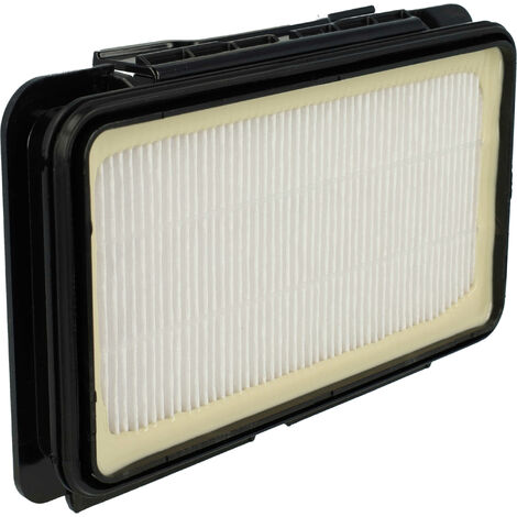 vhbw 1x filtro compatibile con Rowenta Silence Force Cyclonic Classic RO7212, RO7212EA aspirapolvere - Filtro aria di scarico, nero/bianco