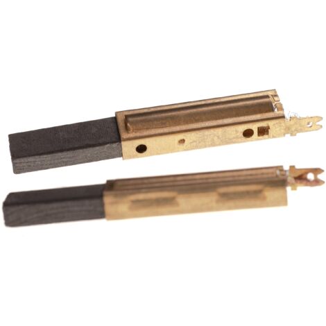 Vhbw 2 Spazzole Di Carbone Per Miele 2830480 - Sostituzione Per Aspirapolvere, Dimensioni 6,3x11x33 Mm, In Grafite, Ripara Il Motore