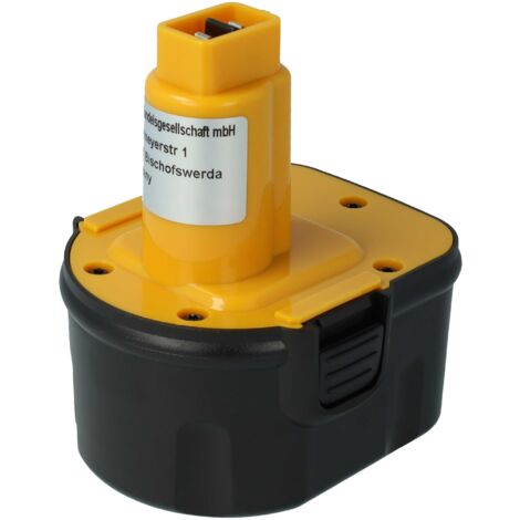 vhbw 1x batteria sostituisce Black & Decker A9274, A9252, A927, A9266, CD231K, CD231, A9275, CD per utensile elettrico (2000 mAh, NiMH, 12 V)