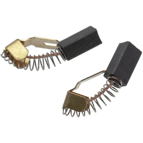 vhbw 2x spazzola carbone compatibile con Metabo 6342, 6342el-R+L, 6343, 6344, 6346, 750010/2 B utensile elettrico - Spazzola motore, 6,25 x 8 x 16 mm (1/4)