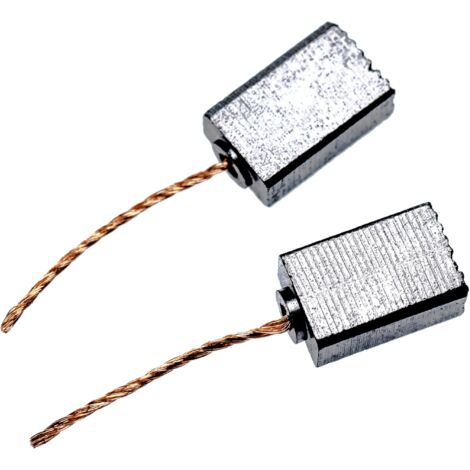 vhbw 2x spazzola carbone compatibile con Hilti SF 144-A utensile elettrico - Spazzola motore, 4,8 x 8 x 13 mm