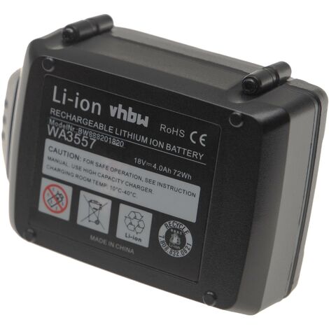 vhbw batteria compatibile con Worx WG894E WG779 WG891 WG891E