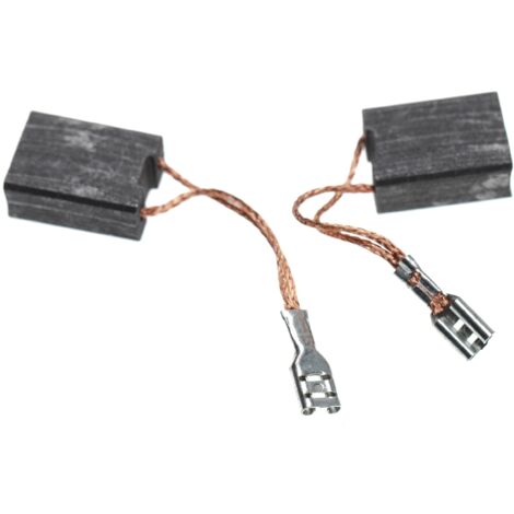Spazzole Carbone Per Metabo - 2 Pezzi 14x6x6mm, Con Molla - Foto 4