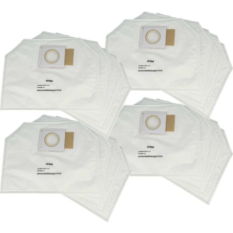 Vhbw 5 Sacchetti In Microfibra Bianchi Compatibili Con Makita P-72899 Per Aspirapolvere