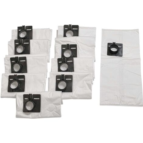 5 Sacchetti Per Aspirapolvere Multistrato Hooster – Compatibili Con Festool CTM 26 E / CTM26E – Tessuto Non Tessuto Premium