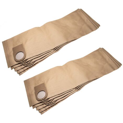 Vhbw 10 Sacchetti Carta Per Aspirapolvere – Compatibili Siemens VS Z5XTRM E Serie Z6.0