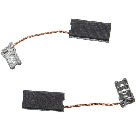 2 Spazzole A Carbone Per Dongcheng 05-100B - Ricambio Motore 5x10x14 Mm