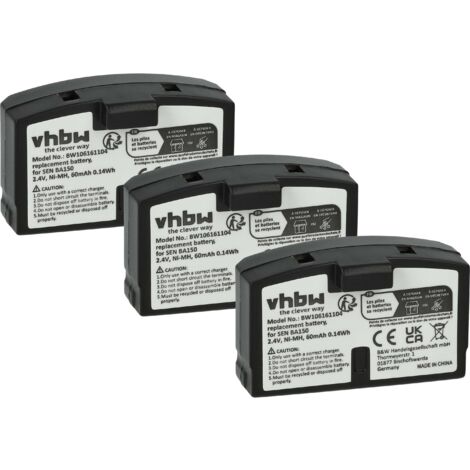 BATTERIA per AKG CUFFIE Balance K 122 IR/K 215 AFC/k216 con batteria caricabatterie 