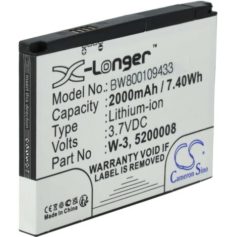 vhbw batteria sostituisce Sierra W-3, 5200008 per hotspot modem router