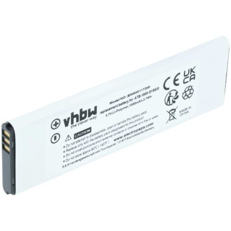 Batteria sostituisce Sony NP-BN1 per fotocamera - 630mAh 3,7V Li-Ion 888400016
